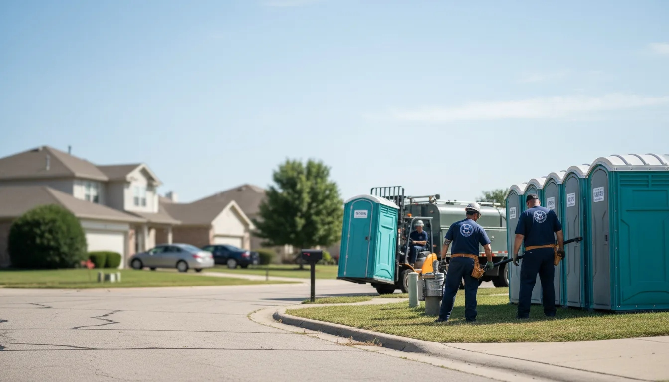 Porta Potty Rental in New Hudson, MI near me